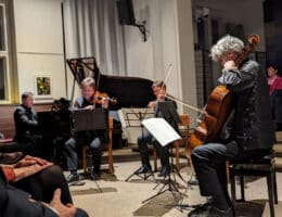 Stimmungsvolles Konzert beim Neujahrsempfang der Stiftung am Grunewald im Haus Eichkamp