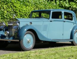 Rolls Royce 20/25 Continental Tourer BJ 1936 (Die Bildrechte liegen bei dem Verfasser der Mitteilung.)