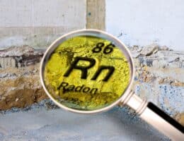Radon im feuchten Mauerwerk in IHREM Keller. (Die Bildrechte liegen bei dem Verfasser der Mitteilung.)