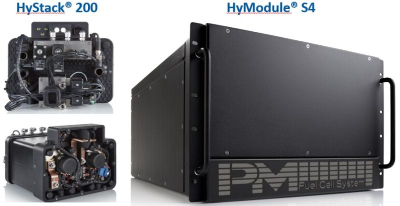 Das neue Proton-Motor-Produkt HyModule® S4 verwendet die HyStack®-Brennstoffzellen-Technologie. (Die Bildrechte liegen bei dem Verfasser der Mitteilung.)