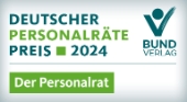 Deutscher Personalräte-Preis 2024 (Die Bildrechte liegen bei dem Verfasser der Mitteilung.)
