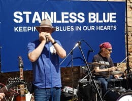 STAINLESS BLUE, ein Abend voller Bluesrock-Klassiker im Kunstraum Kö 106 in Düsseldorf
