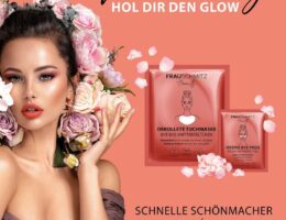 FRAUSCHMITZ Beauty Tuchmasken: Schnelle Schönmacher für Dekolleté und Augen (© DietzSchmitt Cosmetics GmbH & Co.KG)