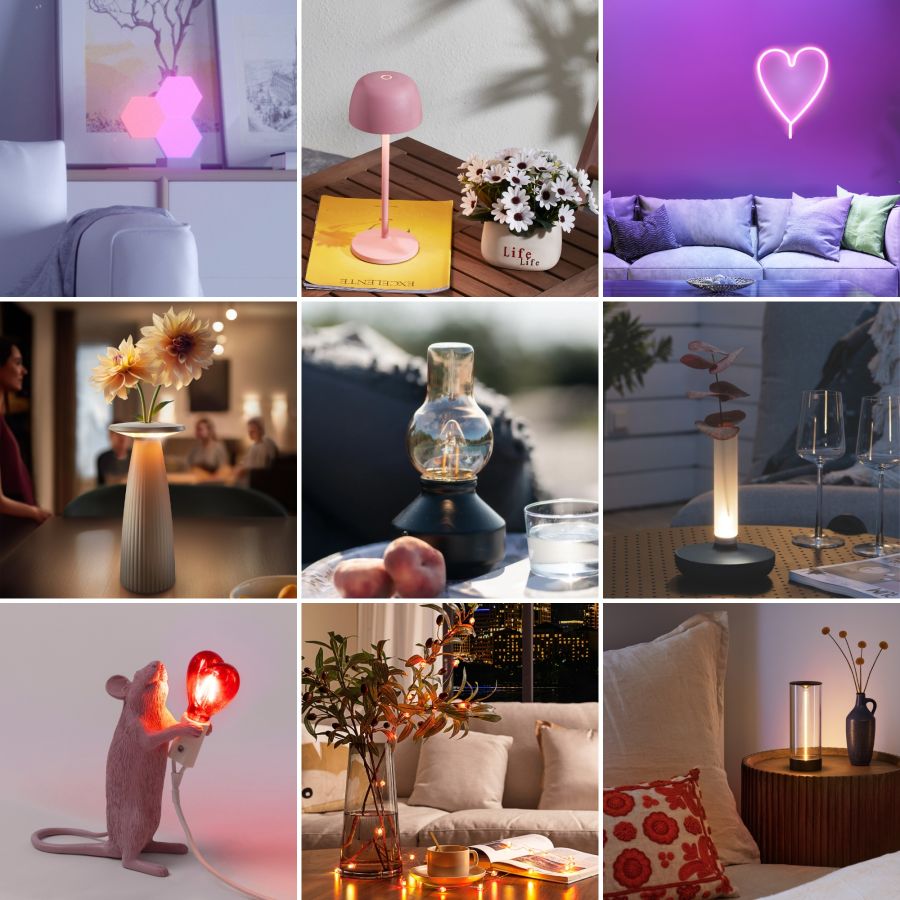 Lichtideen zum Valentinstag: Lampenwelt.de präsentiert leuchtende Deko &  Präsente für Verliebte