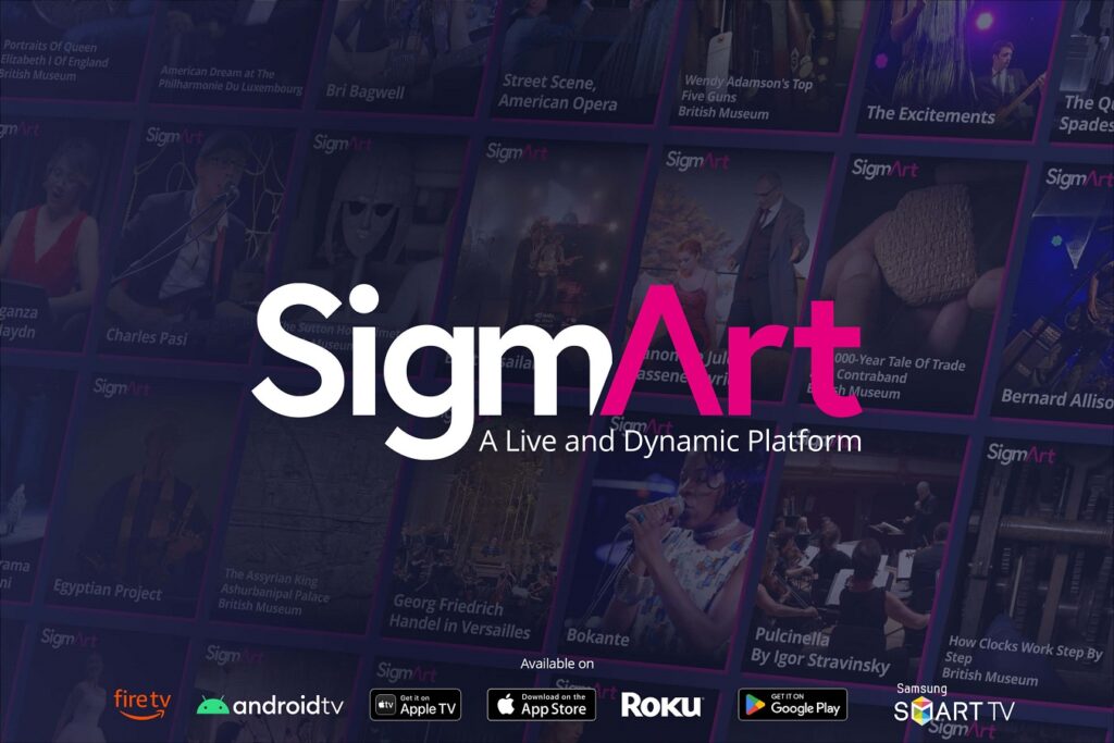 SigmArt.net - Live-Stream & On-Demand internationaler Kultur- und Entertainment-Events (Die Bildrechte liegen bei dem Verfasser der Mitteilung.)