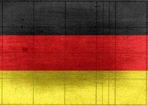 Deutsche Flagge (Die Bildrechte liegen bei dem Verfasser der Mitteilung.)