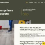 Bildausschnitt der Webseite Reinigungsfirma-Ludwigsburg. (Die Bildrechte liegen bei dem Verfasser der Mitteilung.)