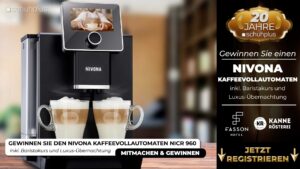 schuhplus verlost mit Fasson Hotel und Kanne Rösterei aus Heede Kaffeevollautomat mit Baristakurs (Die Bildrechte liegen bei dem Verfasser der Mitteilung.)