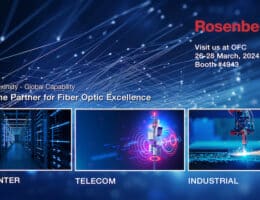 Lokale Nähe - globale Kompetenz: Rosenberger Fiber Optic präsentiert internationale Synergien auf der OFC 2024
