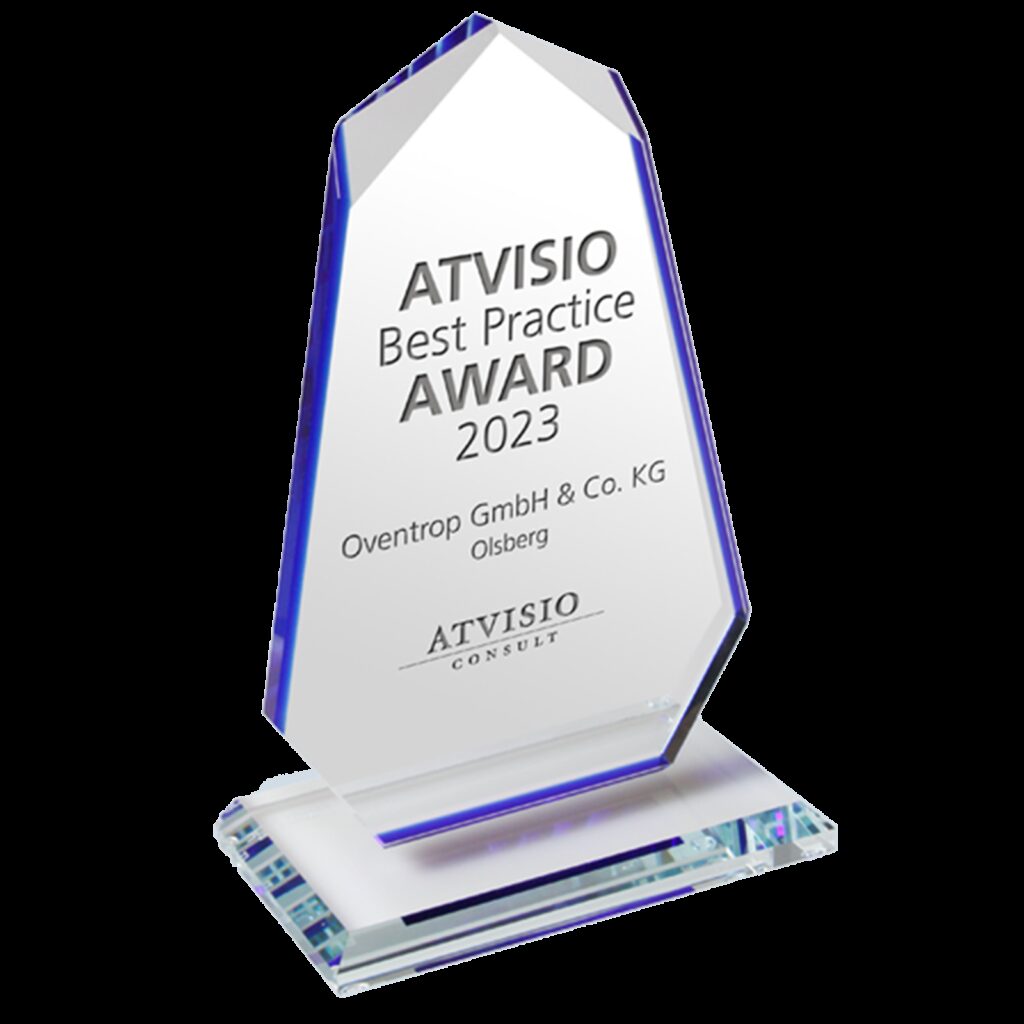 Oventrop gewinnt den ATVISIO Best Practice Award 2023