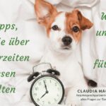 Optimale Fütterungszeiten für Ihren Hund (© 2023 Claudia Hackenberger - erstellt mit Canva Premium)