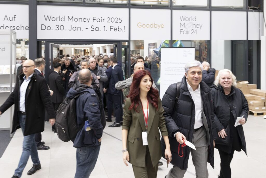 Großer Besucherandrang auf der World Money Fair 2024