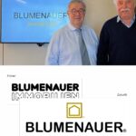 Harald Blumenauer (links) - Rückkauf der Markenrechte BLUMENAUER und BLUMENAUER IMMOBILIEN (Die Bildrechte liegen bei dem Verfasser der Mitteilung.)