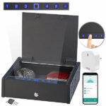 Xcase Smarter Tresor mit biometrischer Fingerabdruckerkennung