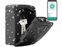 Xcase Smarter Schlüssel-Safe SAF-200.app mit Fingerabdruck-Erkennung