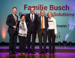 Familie Busch wurde mit dem Made-in-Baden-Award geehrt