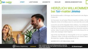 Fair Immobilien - Immobilienmakler in Dettingen und Umgebung