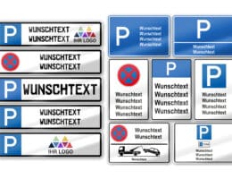 Personalisierte Parkschilder drucken: PrintPlanet setzt neue Maßstäbe im Bereich der Parkplatzkennzeichnung