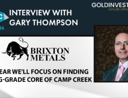 Brixton Metals-CEO Gary Thompson; Goldinvest Consulting GmbH