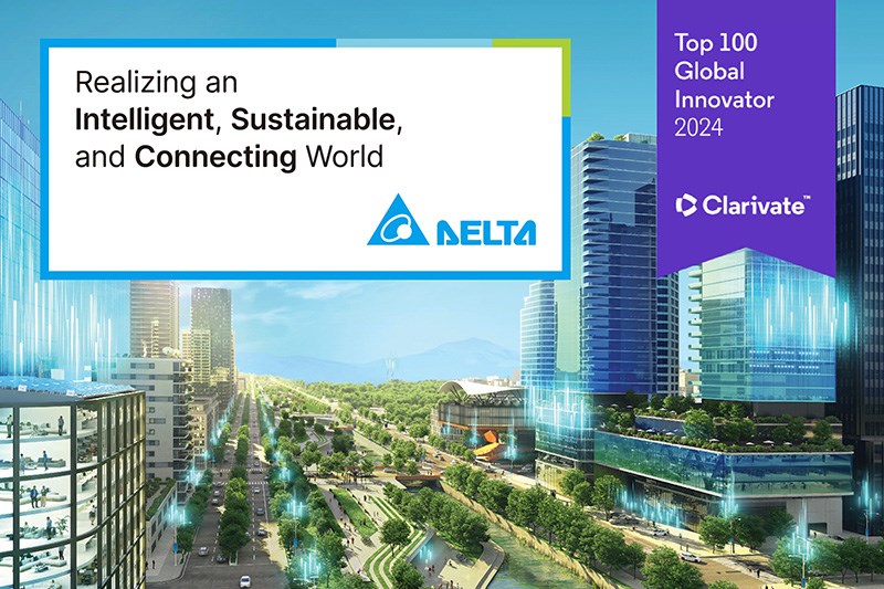 Delta: Dreifache Auszeichnung als Clarivate Top 100 Global Innovator (Bildquelle: @ Delta Electronics)