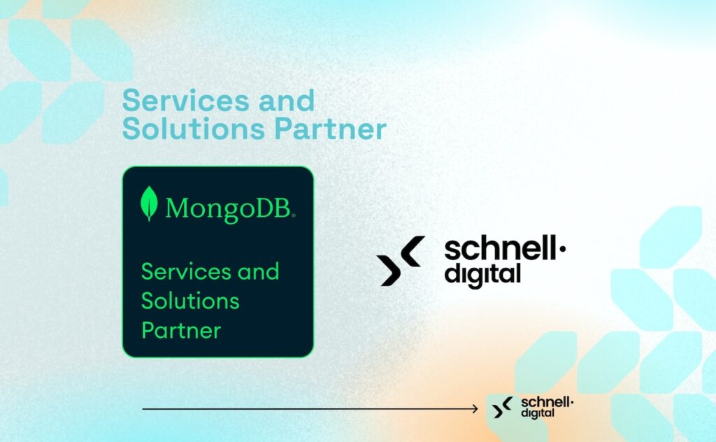 Bild-Teaser der MongoDB-Zertifizierungs- und schnell.digital Logos (Die Bildrechte liegen bei dem Verfasser der Mitteilung.)