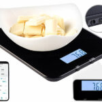 Rosenstein & Söhne Smarte Digital-Küchenwaage mit Kalorienzähler