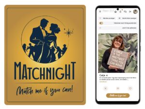 Matchnight - Größte "Tanz in den Mai" Single-Party: Match me if you can! (Die Bildrechte liegen bei dem Verfasser der Mitteilung.)