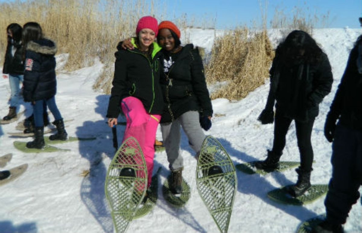 Schneeschuhwandern: Für Austauschschüler in Kanada oft eine neue Erfahrung  (© international EXPERIENCE e. V.)