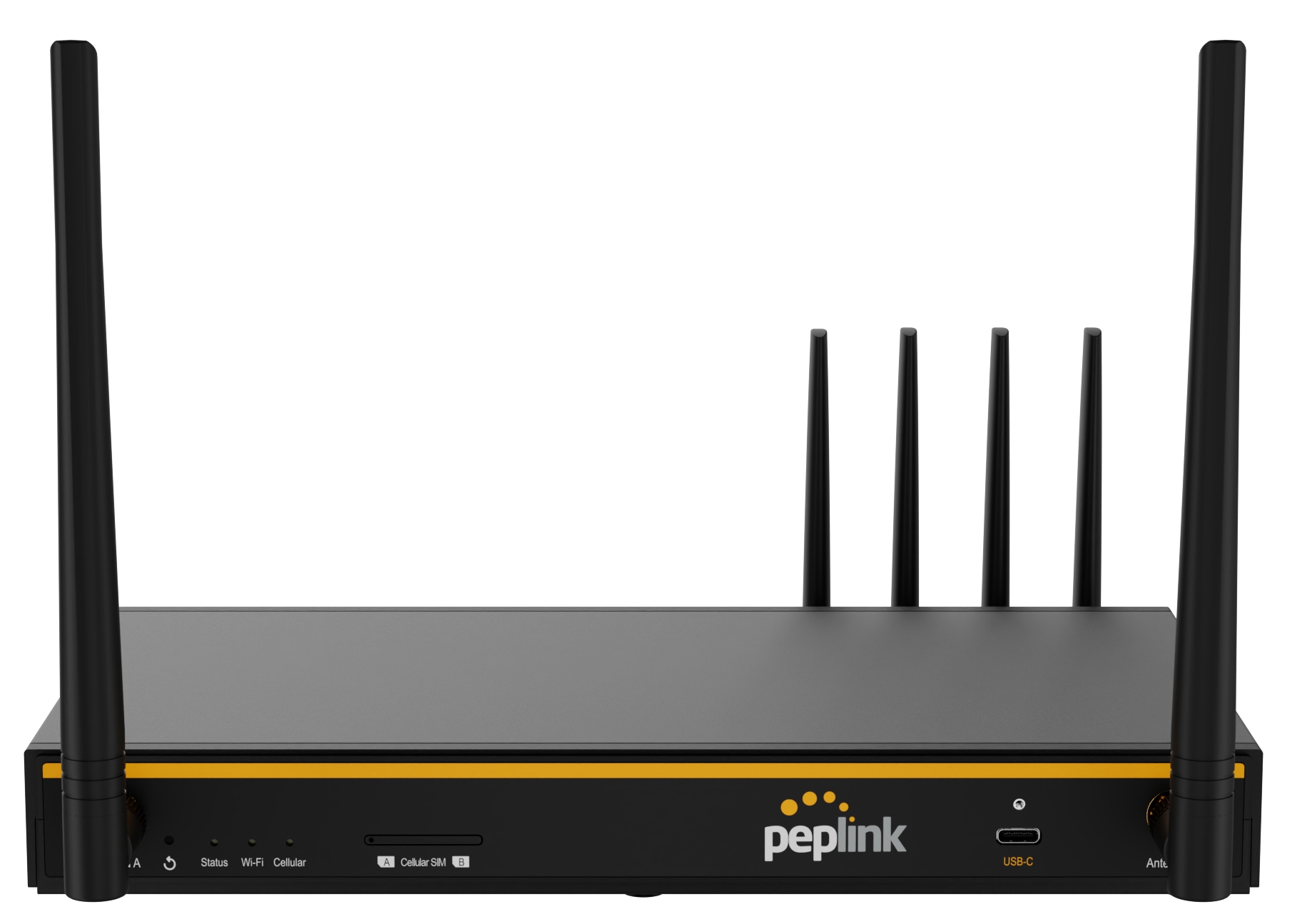 Der Router B One 5G von Peplink (Die Bildrechte liegen bei dem Verfasser der Mitteilung.)