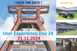 Everience User Experience Day 2024 in Essen (Die Bildrechte liegen bei dem Verfasser der Mitteilung.)