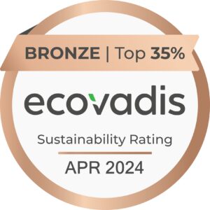 ecovadis in Bronze (Die Bildrechte liegen bei dem Verfasser der Mitteilung.)