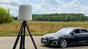 IRIS 360 ist ein portabler 3D-Radar mit großer Höhenabdeckung für zivile wie militärische Zwecke. (Bildquelle: Securiton Deutschland)