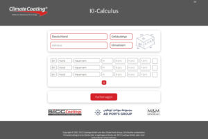 Temperaturkalkulator Calculus von SICC Coatings