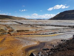 Auf dem Tailings-Großprojekt Quiulacocha; Quelle: Cerro de Pasco Resources