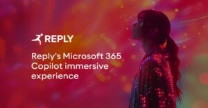 REPLY präsentiert die M365 Copilot Immersive Experience auf der XCHANGE 2024 in Mailand. Copyright: Reply